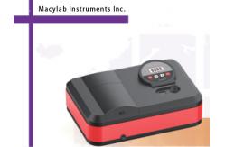 China Macylab Ultraviolet Visible Spectrophotometer Instrument Uv-1100 Lcd Screen supplier