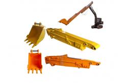 China Shaogang Q355B Excavator Telescopic Boom Excavator Sliding Arm for Digging supplier