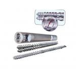 92/188 High Output Conical Twin Screw Barrel For Extruder Spare Parts for sale
