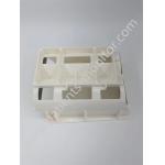 HeartStart XL+ Defibrillator Battery Compartment Battery Bin Capacitor Bin Plastic White