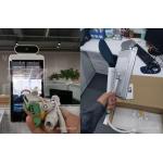 Audio Alert Walk Through Temperature Scanner Face Recognition With Led Lacation Lamp
