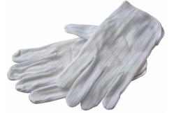 China Anti Static Cotton ESD Hand Gloves For Electronics Safety Inspection supplier
