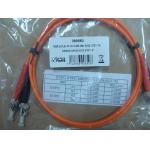 1, 2, 3 meter or customized PC, UPC, APC Multimode duplex ST-ST Fiber Optic Patch Cord for sale