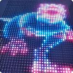 High Definition DMX512 SPI LED Injection Grid Screen High Waterproof For Facade for sale