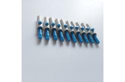 China EKG Alligator Clip , DIN 3.0 End Crocodile Clip 10pcs Set supplier