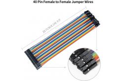 China Custom Male To Female PCB Connector Cable 1P-40P DuPont 2.54mm supplier