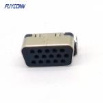 VGA D-SUB Connector 15pin Female 0.9mm Lower Profile for sale