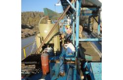 China Diesel Engine 200m3/H Gold Dredging Machine With Chain Bucket Dredger supplier