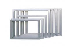 China Wholesale Aluminum Silk Screen Printing Frames With 165T Polyester Wire Mesh supplier