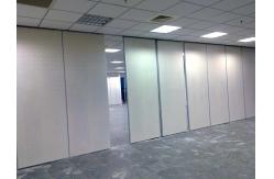 China Aluminum Sound Proofing Folding Partition Walls , Movable Sliding Office Doors supplier