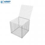 2x1x1 4mm Hot Dipped Galvanzied Welded Mesh Gabion for sale