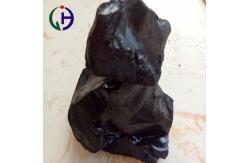 China Dark Solid Lumps Hard Pitch Powder High Density 130 - 138℃ Soften Point supplier