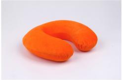 China Soft Traveling Memory Foam Contour Pillow U - Shape With Velboa Fabric supplier