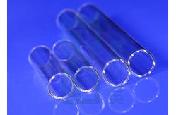 China Custom Diameter Semiconductor Quartz Testing Tubing Transparent And Opaque Polished supplier