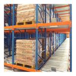 OEM Adjustable Heavy Duty Pallet Racking System , Gravity Flow Roller Rack System
