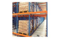 China OEM Adjustable Heavy Duty Pallet Racking System , Gravity Flow Roller Rack System supplier