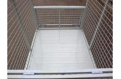 China Customized Industrial Strength Steel Stillage Cage For Tough Environments supplier
