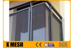 China ASTM F2548 Flattened Aluminum Expanded Mesh Sheet 1000mm Width supplier