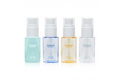 China Sunscreen Spray Clear PET Plastic Spray Bottle for Moisturizing Benefits supplier