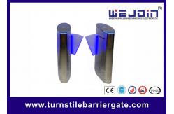 China Fingerprint access control system automatic flap barrier gate supplier