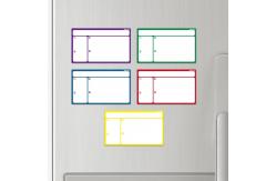 China Dry Erase Magnetic Whiteboard Sticker Kanban Board Cards Custom Design supplier