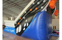 China Commercial Inflatable Titanic Dry beauty slide hot inflatable dry ship slide supplier
