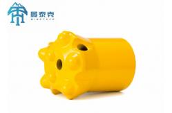 China Carbon Steel Jackhammer Part 42mm Tapered Button Bit For Mines Drill supplier