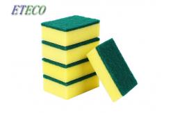 China Chinaware FDA Reusable Dish Scrubber , 10*7*3 Eco Friendly Dish Sponge supplier