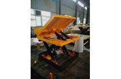 China Electric Hydraulic Tilting Lift Tables, Tilting Lift Platforms Are In Industrial Applications supplier
