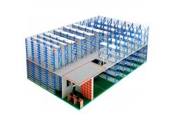 China Q235B Stainless Steel Multilayer Shelf Mezzanine Floor Racking System supplier