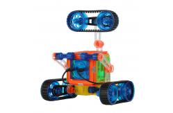 China OEM Educational Magnetic Tiles Remote Control Car Plastic Magnetic Blocks Toys supplier
