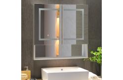 China Smart Mirror with Bluetooth and LED Lighted Rectangle Medicine Cabinet supplier