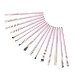 Eco Friendly Soft Dense Eye Makeup Brush Set Jessup Eyeshadow Brushes