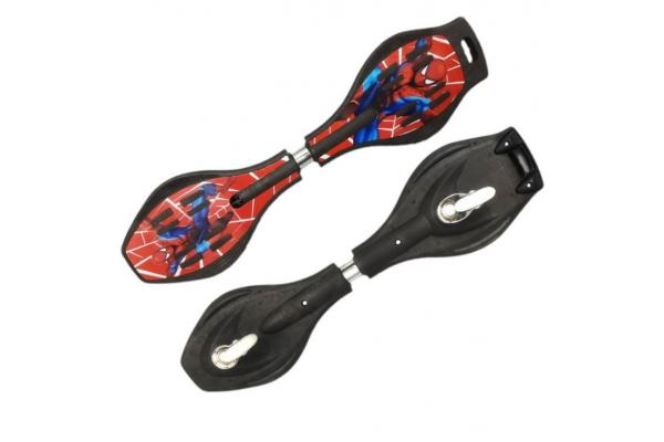 YOBANG Spider man design ripstick waveboard two wheel skateboard for children toys