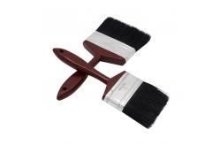 China Solid Plastic Handle Paint Brushes Synthetic Tapered Filament Mixed Natural Black Bristle supplier