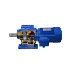 Custom Inline Bevel Helical Worm Gearbox Motor Vertical Flange Mounted for sale