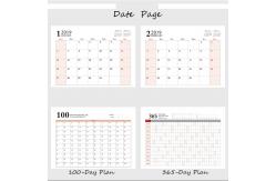 China Large PVC Cover Custom Desk Pad Calendar Durable Waterproof For Mouse Pad supplier