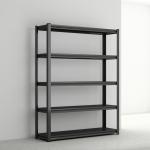 Boltless Rivet Metal Shelf Cabinet With Hidden Hanging Hole Column for sale