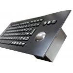 82 Keys Industrial Metal Mechanical Keyboard With 800 DPI Optical Trackball