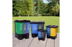 China Two / Three Classification Dry Wet Dustbin For Wet And Dry Waste supplier