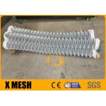 Stainless Steel KxK Selvage Chain Link Mesh Fencing For Industrial for sale