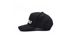 China Structured 5 Panel Embroidered Baseball Caps With Metal Eyelets supplier