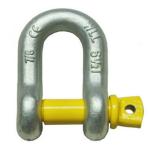 1/4 Inch Galvanized Screw Alloy Steel Pin Chain Shackles ISO9001 for sale