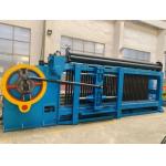 Galvanized Wire Netting Machine 5.0mm PVC Wire 100x120mm Gabion Mesh for Construction for sale