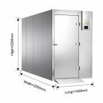 Energy Efficient 15-Tray Blast Chiller&Freezer Cabinets for Stable Cooling Industrial Refrigeration Operations for sale