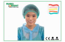 China ISO13485 Disposable Nonwoven Surgical Mob Cap With Double Elastic supplier