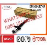 Neutral new Diesel Common Rail Injector Fuel inyector 23670-30300 23670-0L010 095000-7760 095000-7761 for Hilux vigo 2K for sale