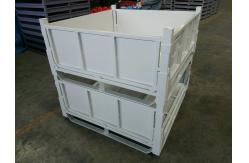 China Steel Q235 Folding Pallet Box supplier