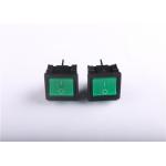 Electronics Green ON OFF Rocker Switch 4 Pins With Indicator Light