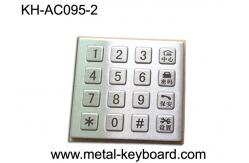 China 16 Button Smart Door System Stainless Steel Keypad 4 X 4 Weatherproof supplier